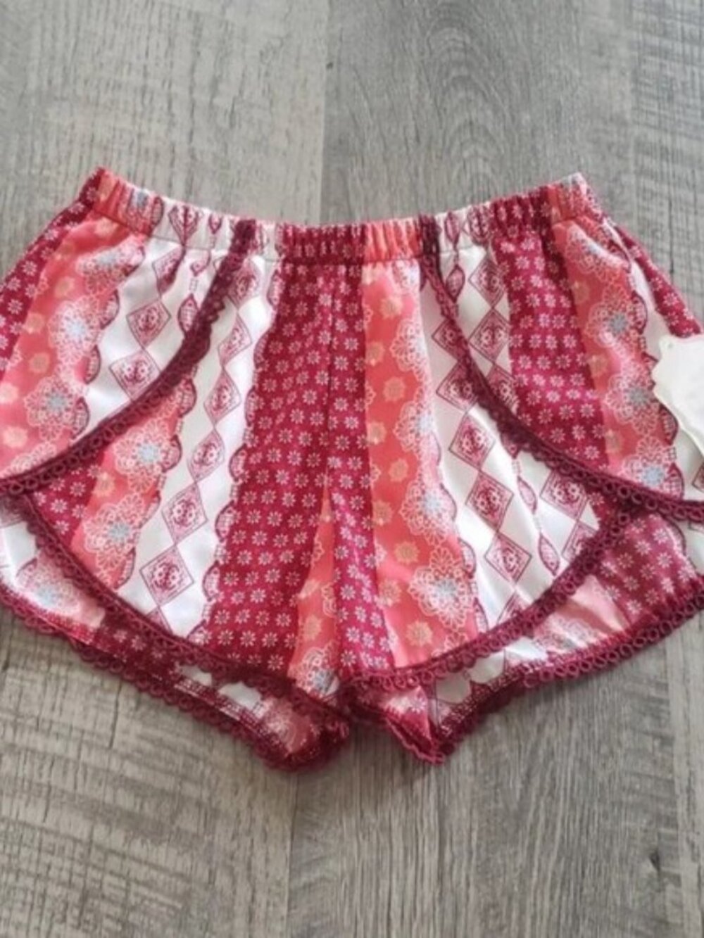 NWT Altar'd State Red Flowy Shorts.